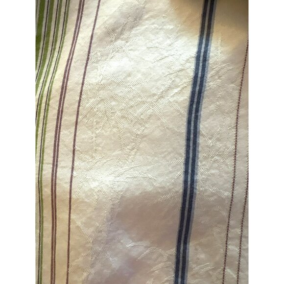 Tommy Bahama Men's Silk/Cotton Blend Long Sleeve Striped Button-Up Shirt - Picture 5 of 7